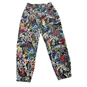 VIP Jeans Sculpting Stretch Belted Destruction Fashion Print Jogger Pants - 1/25